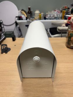 NEW Gibraltar Tuff Body Heavy-Duty Steel Mailbox - White (MB801 / TB1W0000)