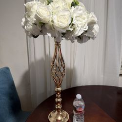Formal Centerpieces - Stand And Flowers 