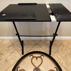 Art Architecture Drafting Black Adjustable Table