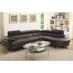 Brown Sectional Sofa 