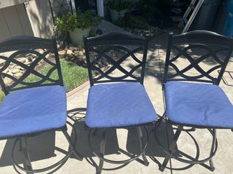 Outdoor bar chairs