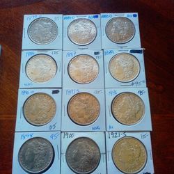 Miscellaneous Silver Dollars Looking For Reasonable Offers 