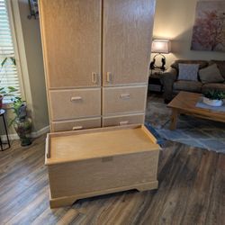 Cedar Chest & Armoire 