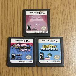 Nintendo DS Games Bundle (Will Not Separate)