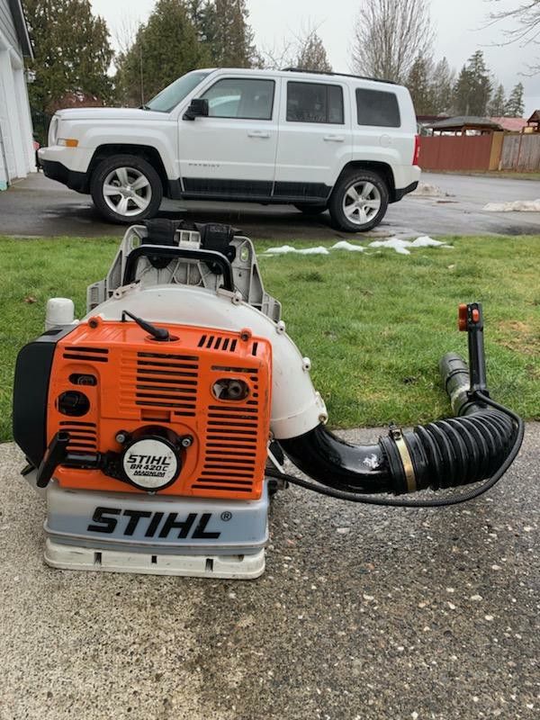 Stihl BR420 Magnum professional backpack leaf blower,Good working condition