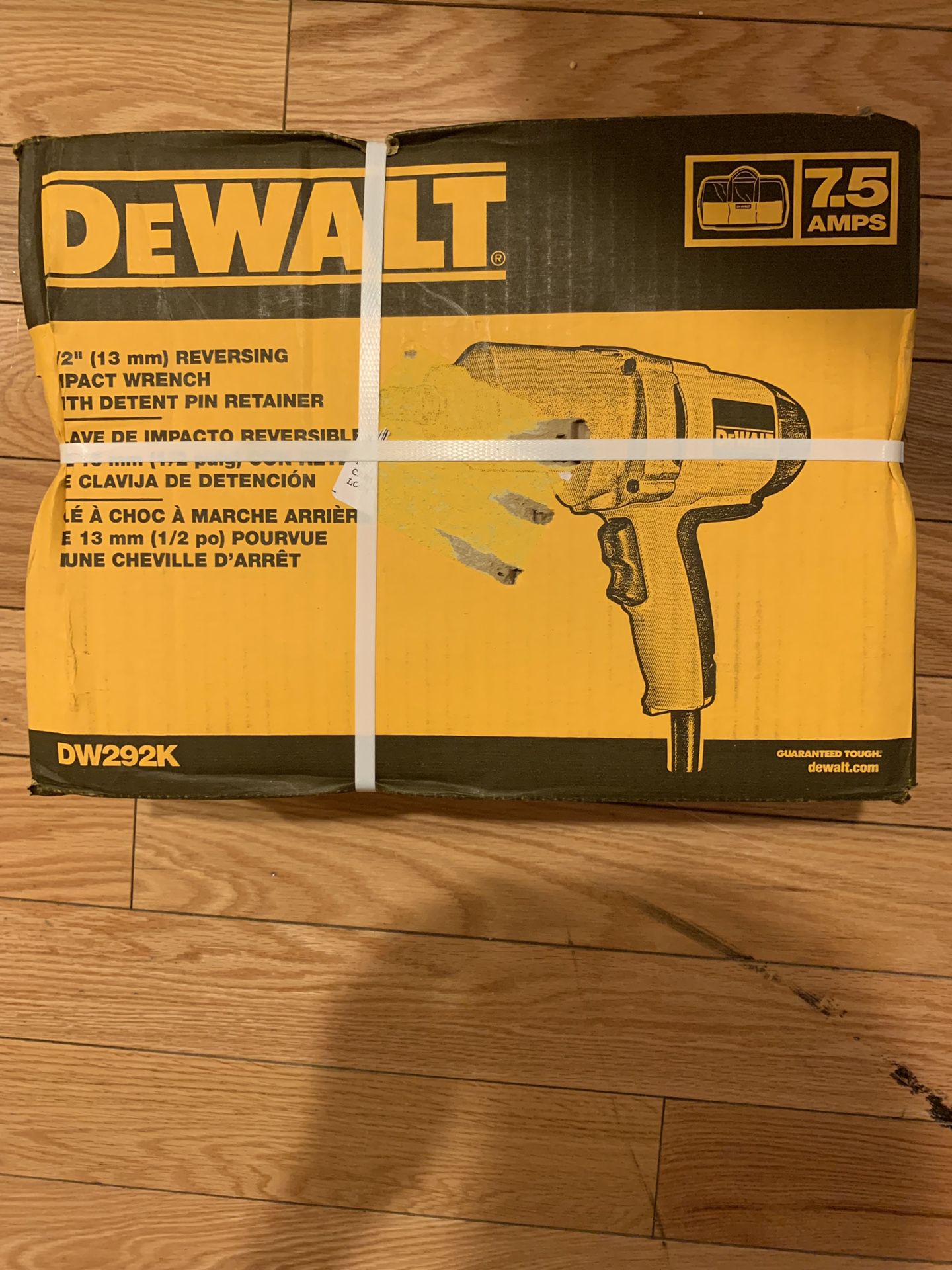 50% OFF BRAND NEW Dewalt 7.5-Amp 1/2-in Corded Impact Wrench