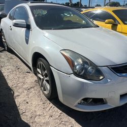 2012 nissan altima coupe 2 door part 3.5 engine transmission rims axel hood headlight fender suspens