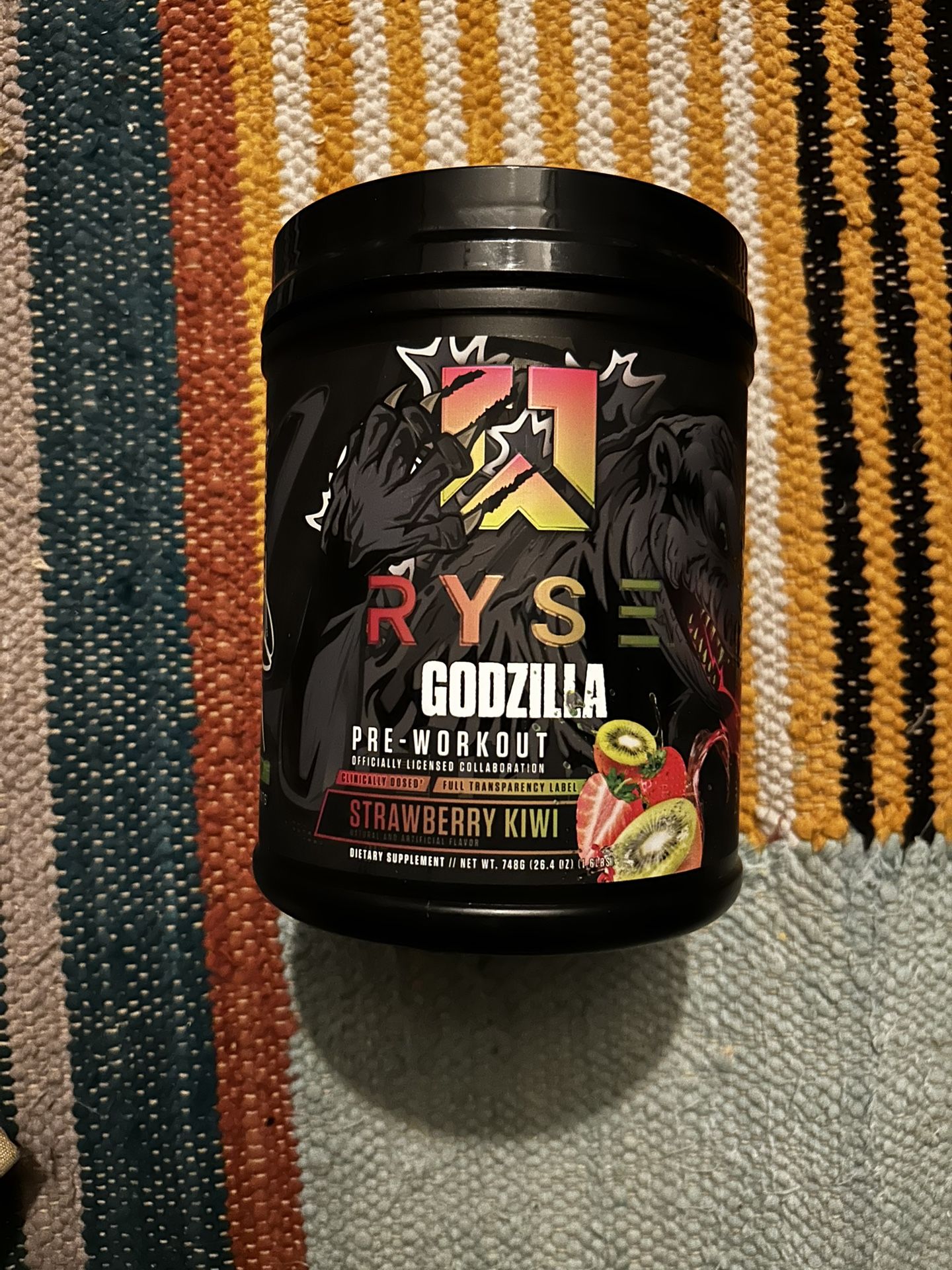 Brand New, Sealed Ryse Godzilla Pre-workout
