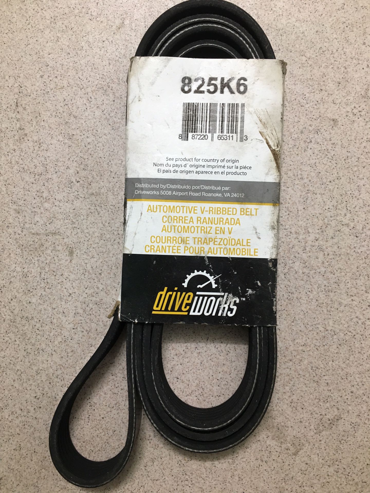 Honda Civic 2013 serpentine belt