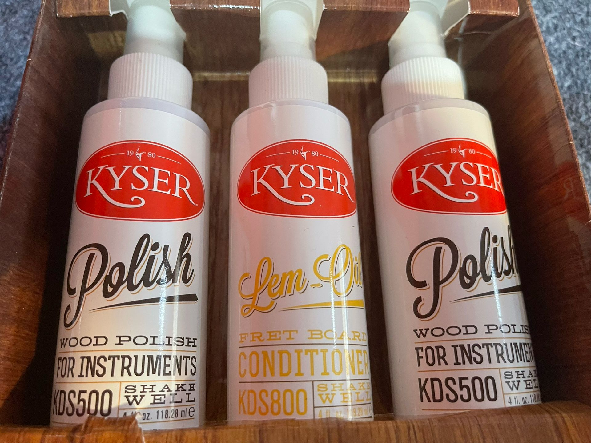 Kyser 3-pack Instrument Cleaning Bundle