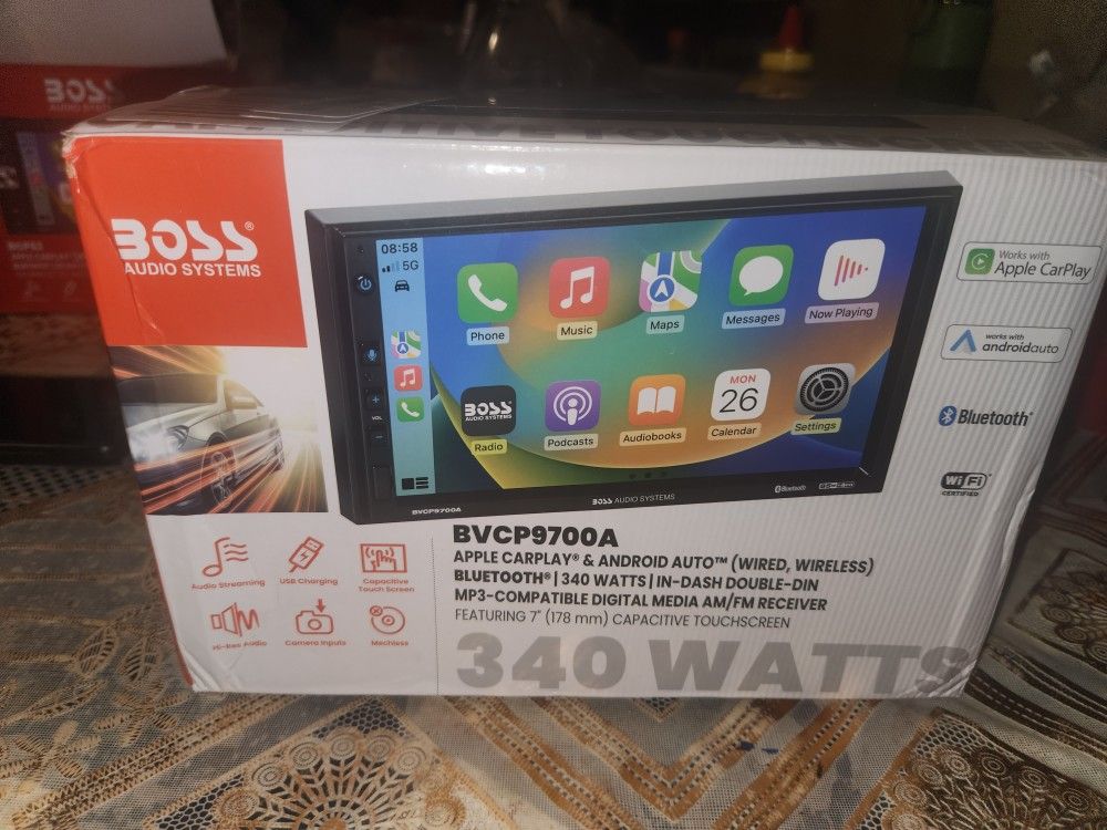 Touchscreen Apple Carplay & ANDROID auto
