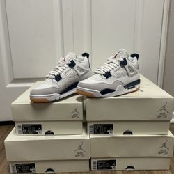 Nike SB Jordan 4 Navy Blue DS New Size 5 360