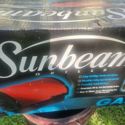 2 Sunbeam propane portable bbq grills 