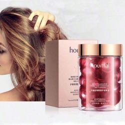 Rose Scented Long-lasting Hair Care Essential Oil, Moisturizing & Nourishing Dry & Damaged Hair