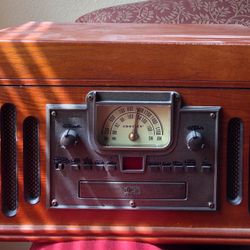 Modern Vintage Looking Stereo/record Player