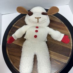 Vintage 1986 Lamb Chop 14 Inch Plush Puppet