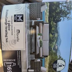 Four piece extra large seating set