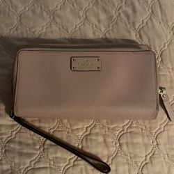 Powder Pink Kate Spade Wristlet Or Clutch