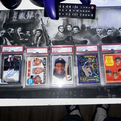 Graded baseball Slabs 