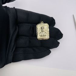 10K Malverde Pendant