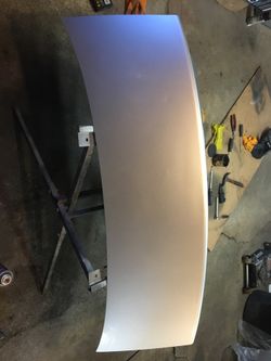 2010 Honda Civic ex trunk silver color