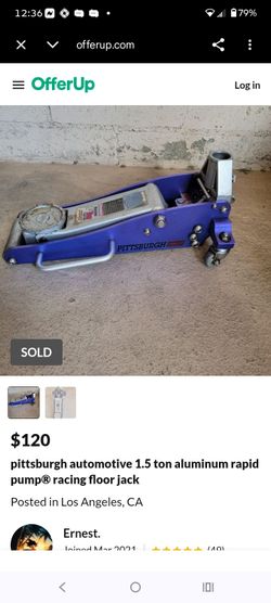 Pittsburgh Automotive Racing Floor Jack