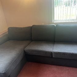 For Sale. Clean Grey Couch