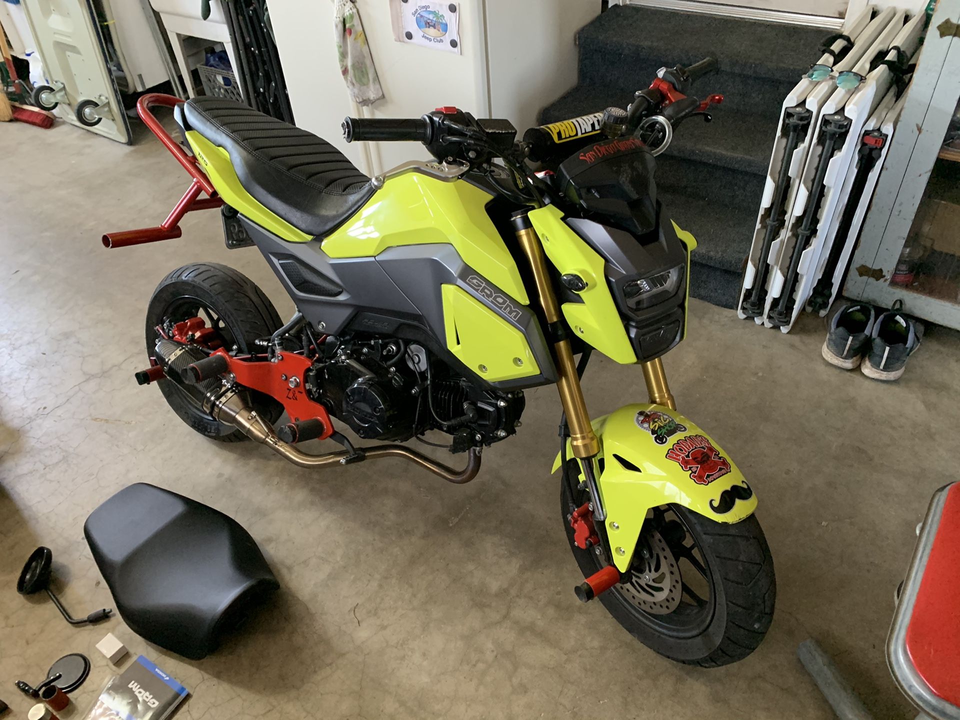 2018 Honda grom stunt 125cc mini bike