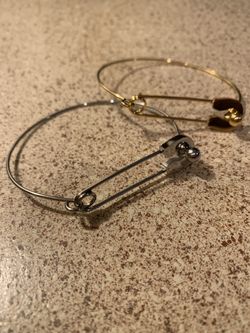 Safety Pin Bracelet