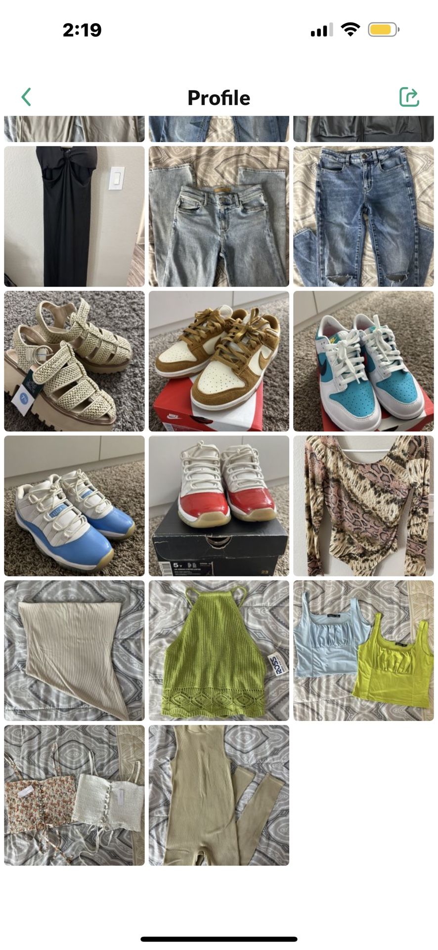Women’s Clothes And Shoes