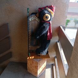 4 Foot Welcome Bear