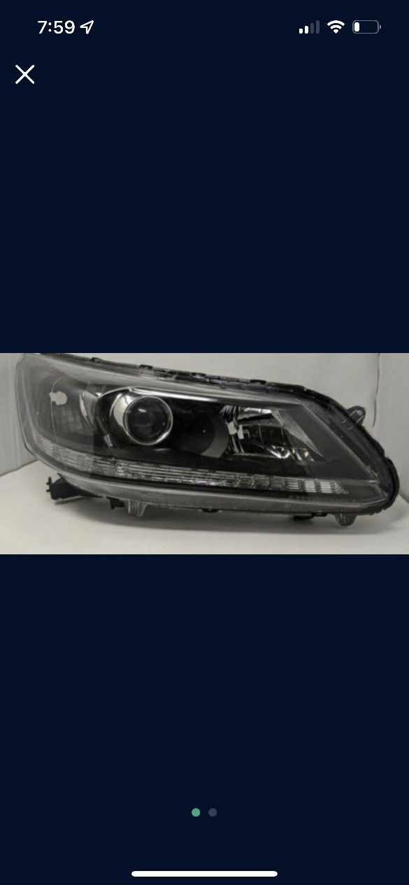 honda accord OEM headlight set 2013-2019