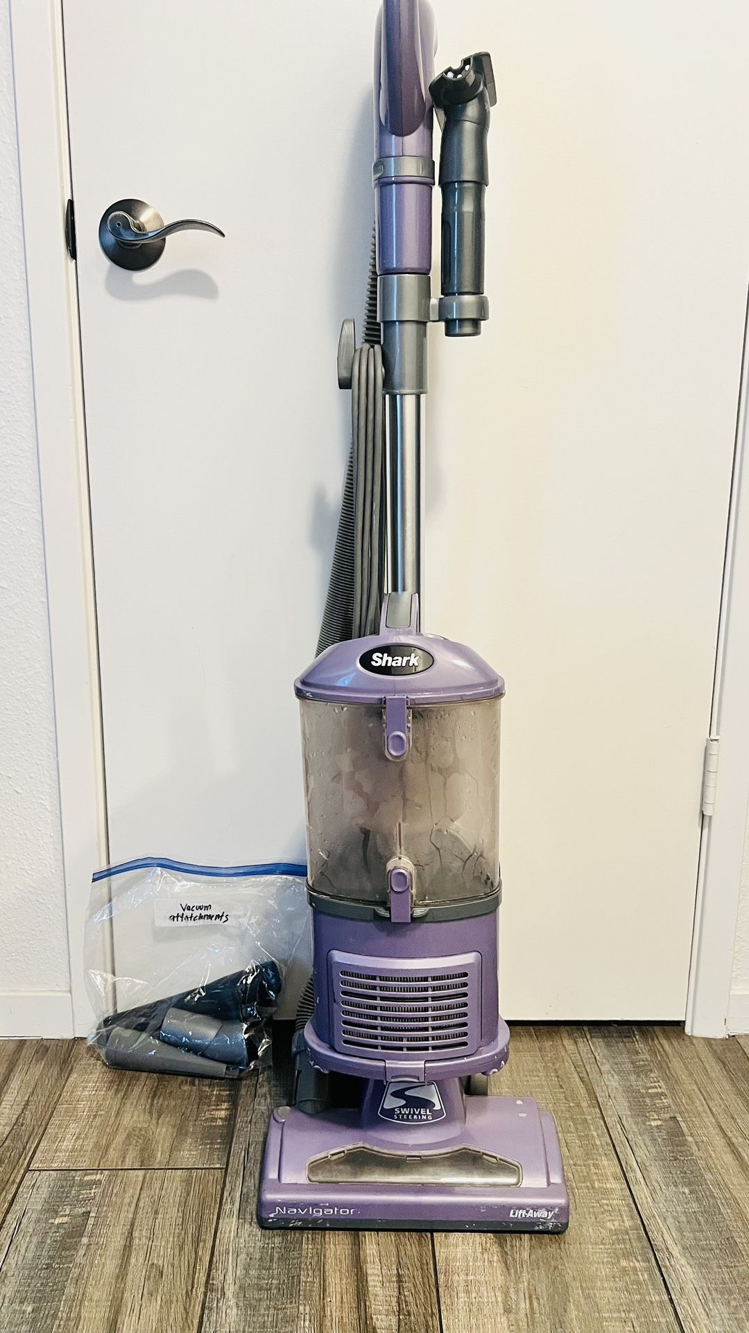 Shark NV352 Lavender Upright Vacuum Cleaner
