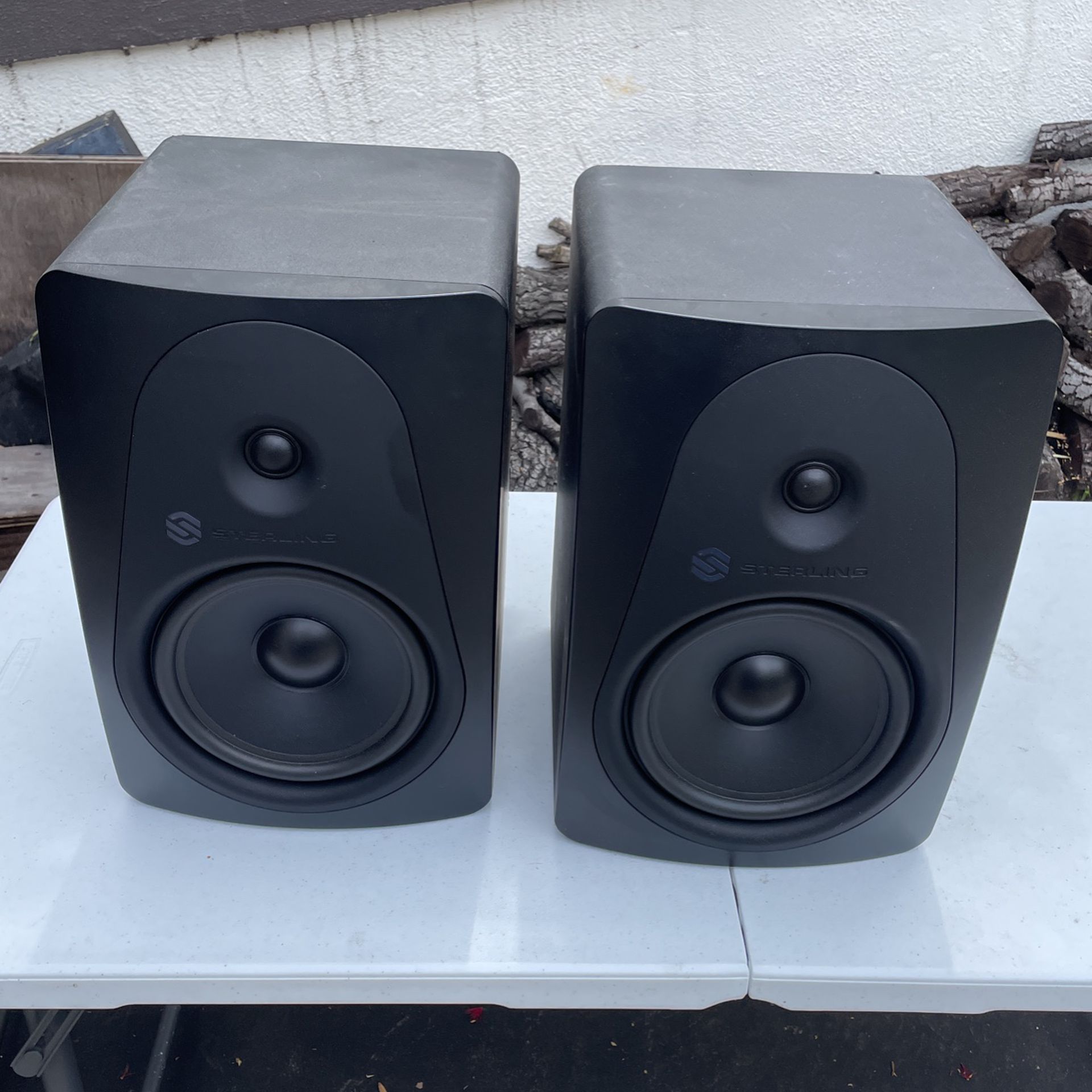 Pair Of Sterling MX8 Monitor Speakers Barely Used