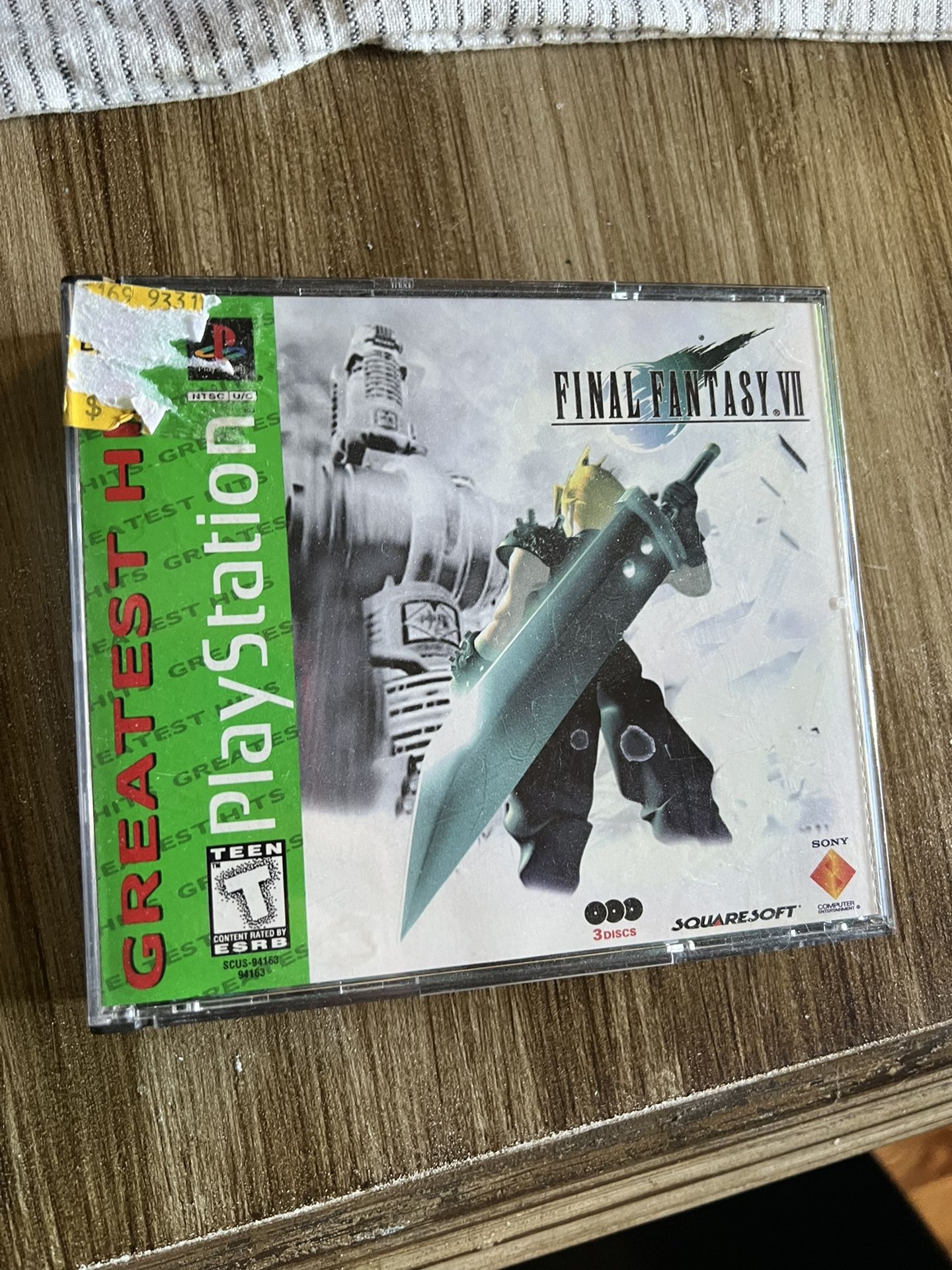 Final Fantasy 7 PlayStation 1