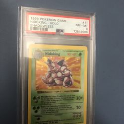 Nidoking Base Set Shadowless