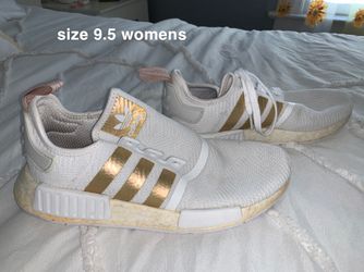 adidas nmd r1 white/copper metallic shoes