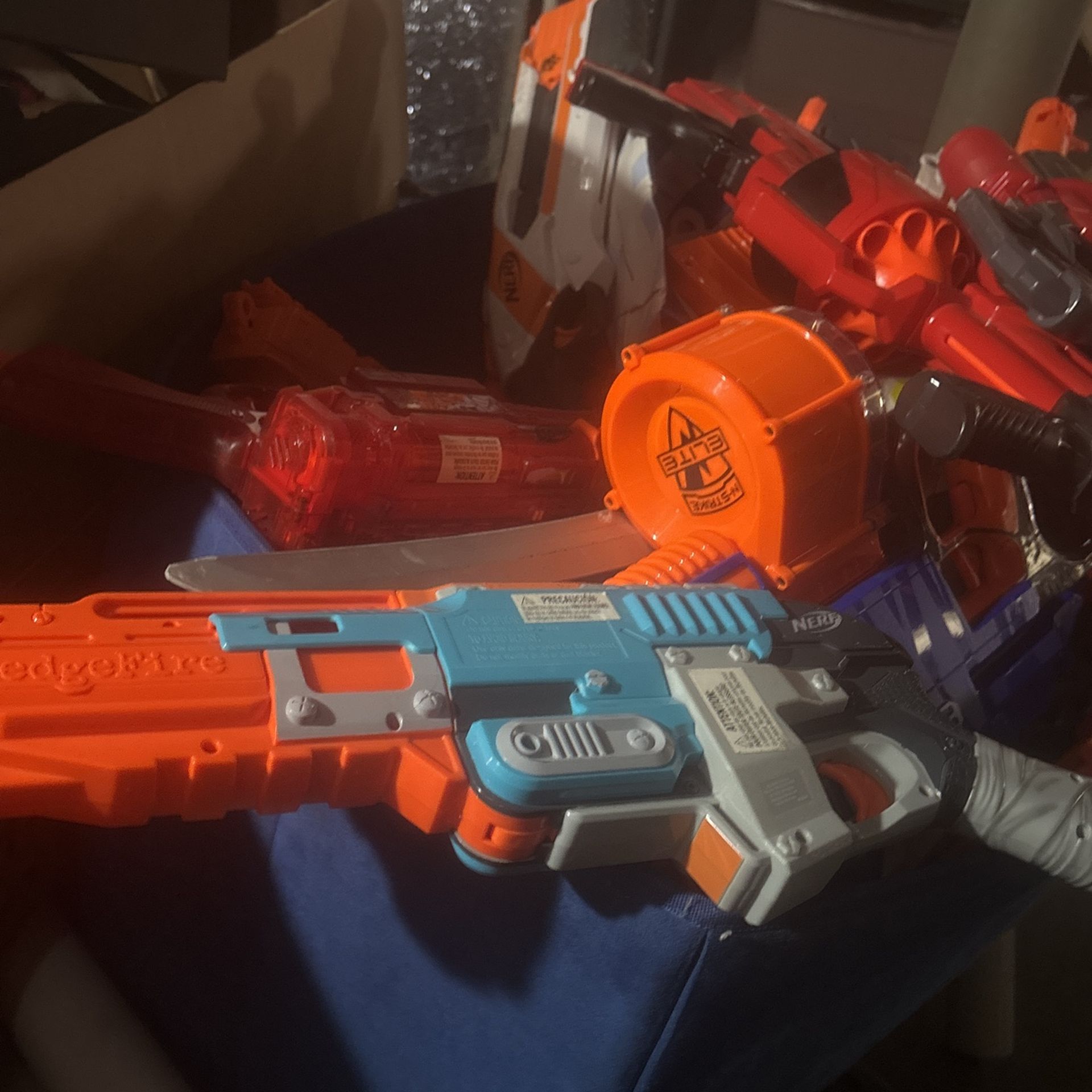 Nerf Guns And Cars