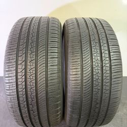 V633  255 45 19 100H  Pirelli Scorpion Zero  2 Used Tires 80% - 90% Life 