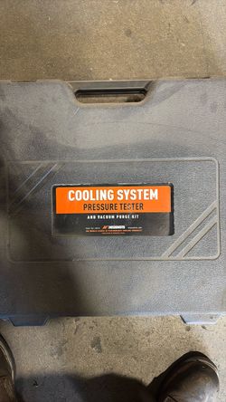 Cooling System pressure tester and vacuum