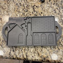 Cast iron Gingerbread Mold