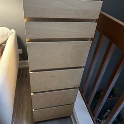 IKEA Two Matching Solid Wood Set
