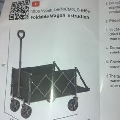 FOLDABLE WAGON