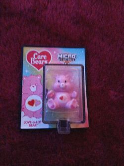 Care Bears Love-a-Lot Bear Micro Figure
