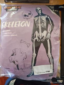 Spooktacular Creations Skeleton Costume Adult XXL