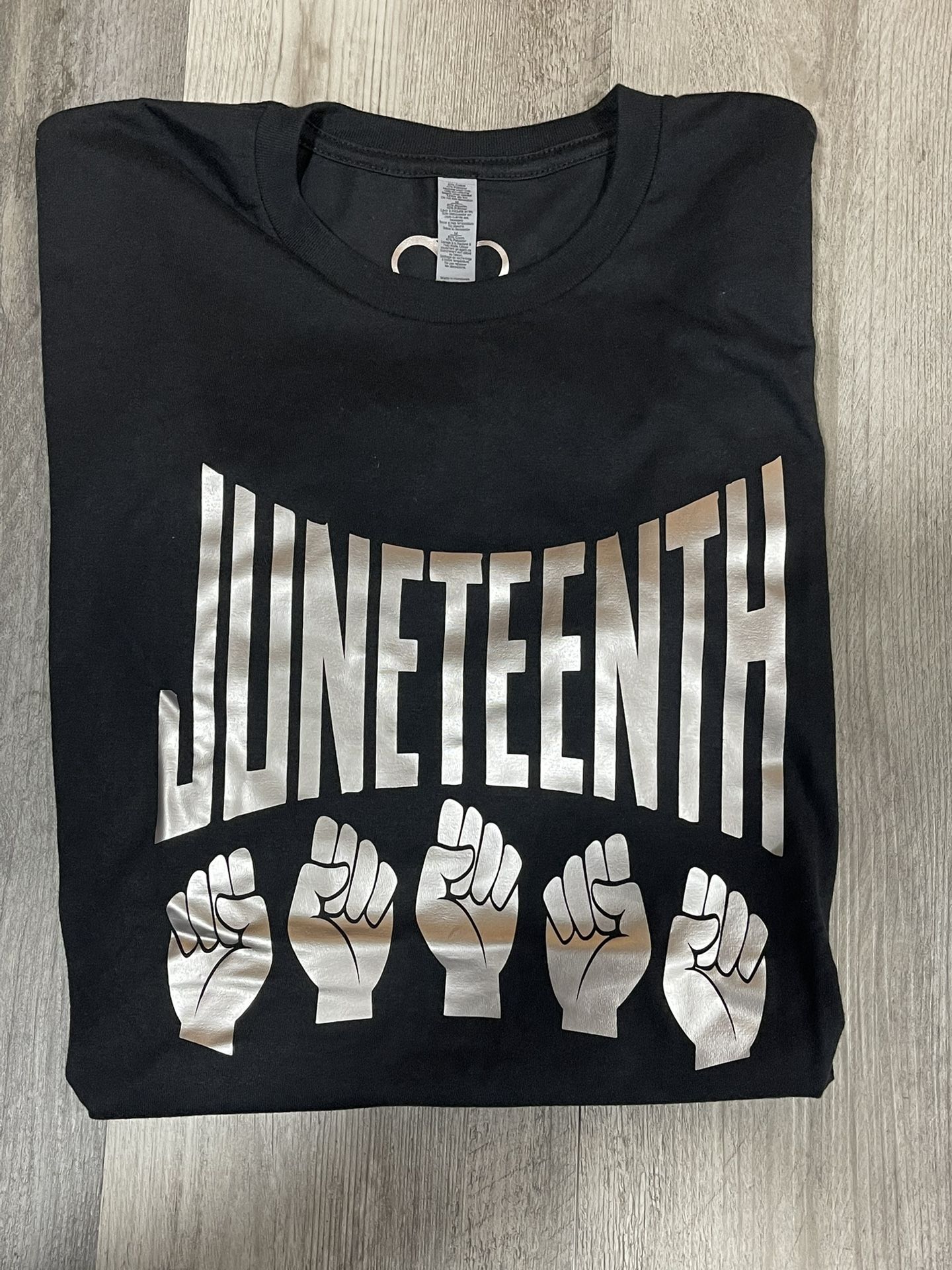 Juneteenth - Silver Graphic Adult M