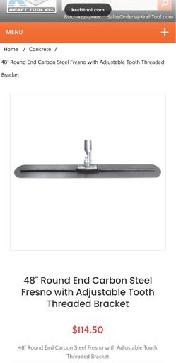 Concrete Tools