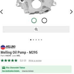 Oil Pump 06 Tahoe Brand New