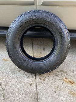 One Falken Rocky Mountain ATS LT225/75R16 Tire.