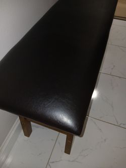 17.5 x 48 inch x 24 inch tall Bench chair solid construction